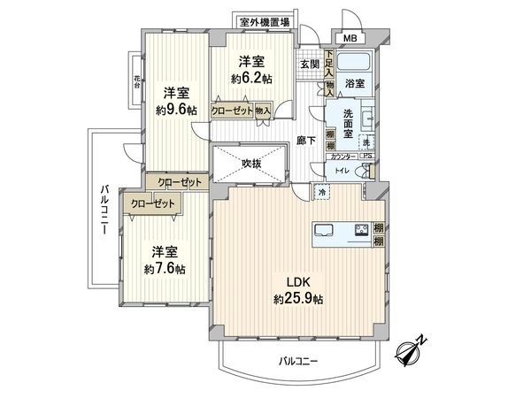 間取図(平面図)