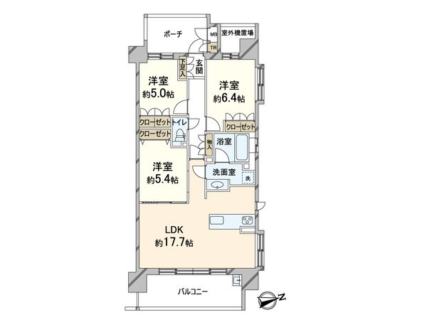 千里中央レジデンス 間取図(平面図) 千里中央レジデンス 間取図(平面図)