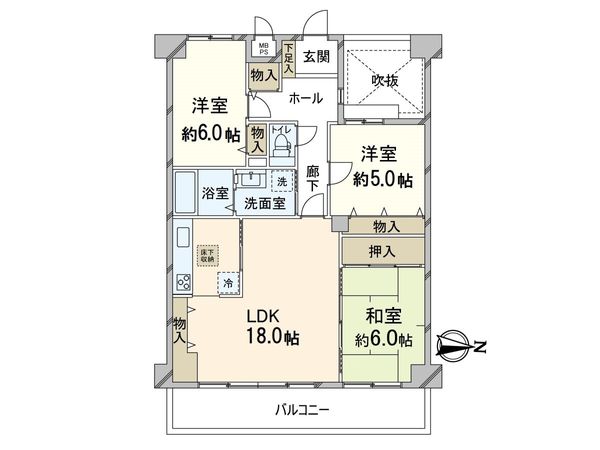 間取図(平面図)