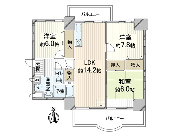 間取図(平面図)