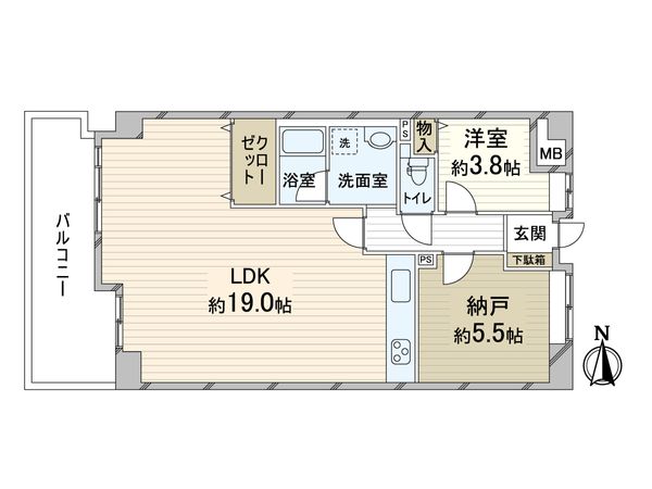 藤和ライブタウン東豊中 間取図(平面図) 藤和ライブタウン東豊中 間取図(平面図)