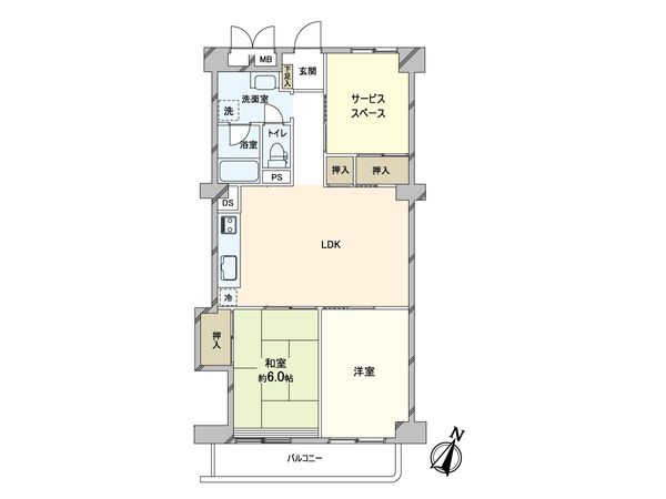 桃山台レックスマンション 間取図(平面図) 桃山台レックスマンション 間取図(平面図)