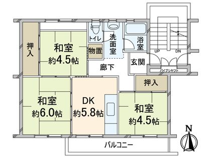 間取図(平面図)