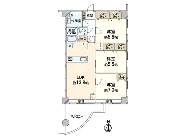 千里緑丘ハウス 間取図(平面図) 千里緑丘ハウス 間取図(平面図)