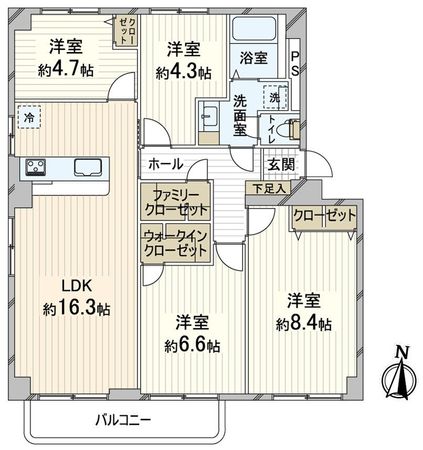 OTC第一ハイツ 間取図(平面図) 間取図(平面図)