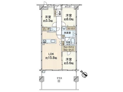 間取図(平面図)