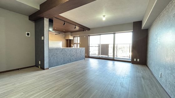 千里台スカイハイツ C棟 リビング