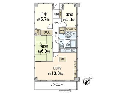間取図(平面図)