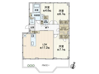 間取図(平面図)
