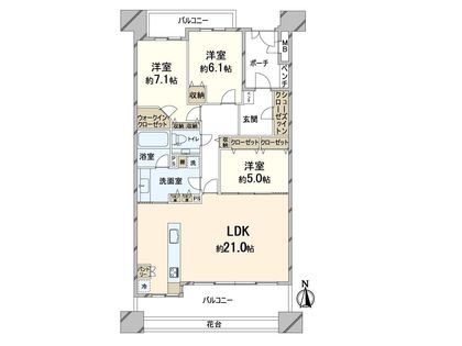 間取図(平面図)
