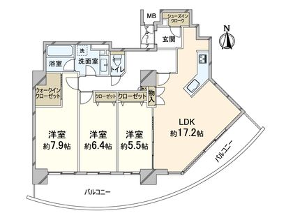 間取図(平面図)