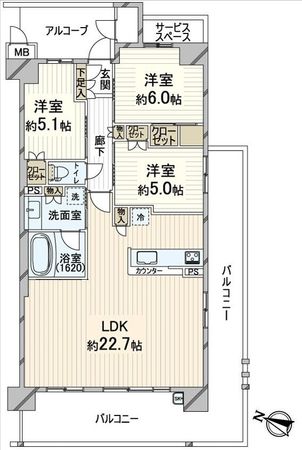 ジオ桃山台レジデンス 間取図(平面図) ジオ桃山台レジデンス 間取図(平面図)