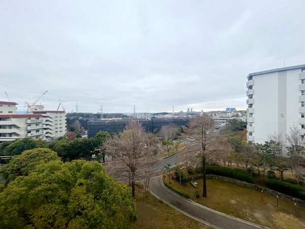 箕面粟生第4住宅 4号棟 眺望