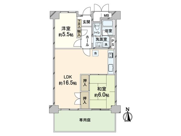 北千里アーバンライフ 間取図(平面図)