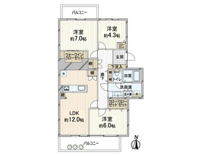 間取図(平面図)