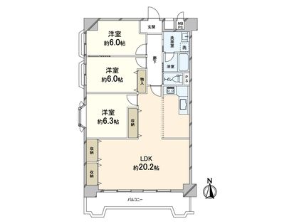 間取図(平面図)
