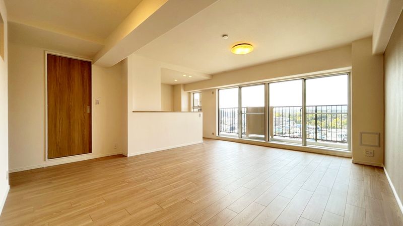 千里台スカイハイツ C棟 リビング