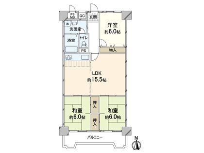 間取図(平面図)
