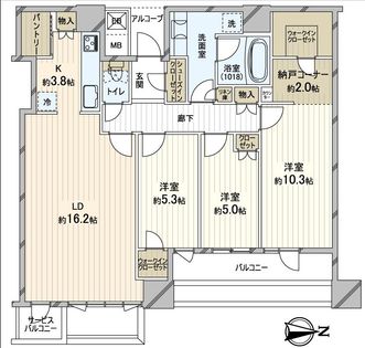 間取図(平面図)