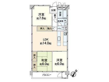 間取図(平面図)