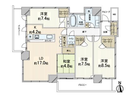 間取図(平面図)