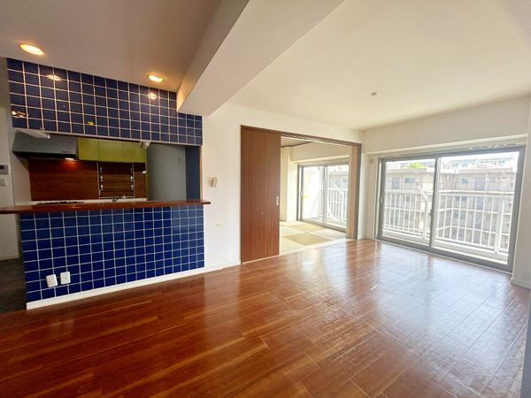 千里一条池スカイハイツ D棟 リビング