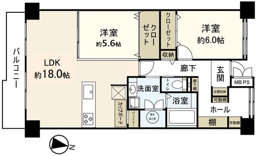 間取図(平面図)