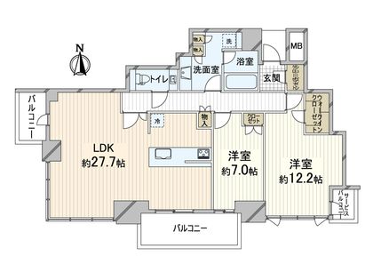 間取図(平面図)