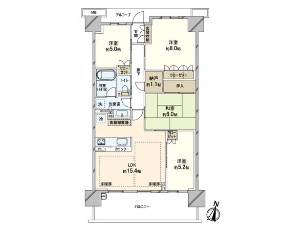 間取図(平面図)