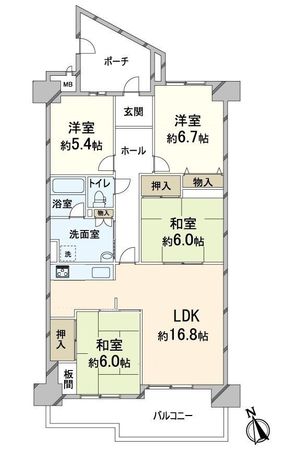 豊中野畑団地 四号棟 間取図(平面図) 豊中野畑団地 四号棟 間取図(平面図)