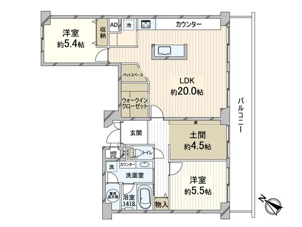 千里一条池スカイハイツB棟 間取図(平面図) 千里一条池スカイハイツB棟 間取図(平面図)