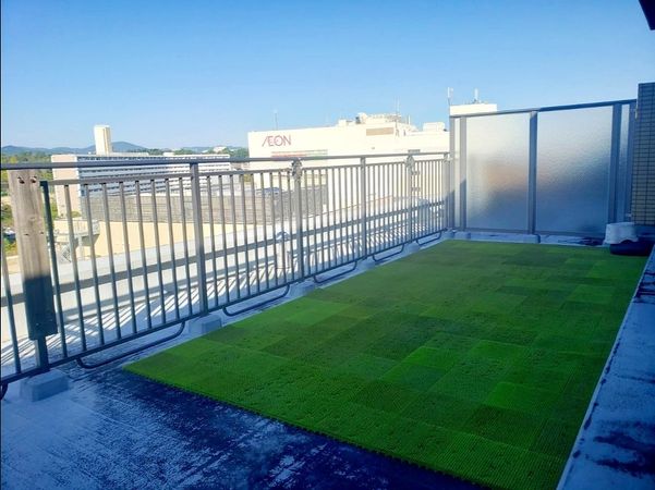 ルネ北千里古江台アンソレイユ バルコニー ルネ北千里古江台アンソレイユ バルコニー