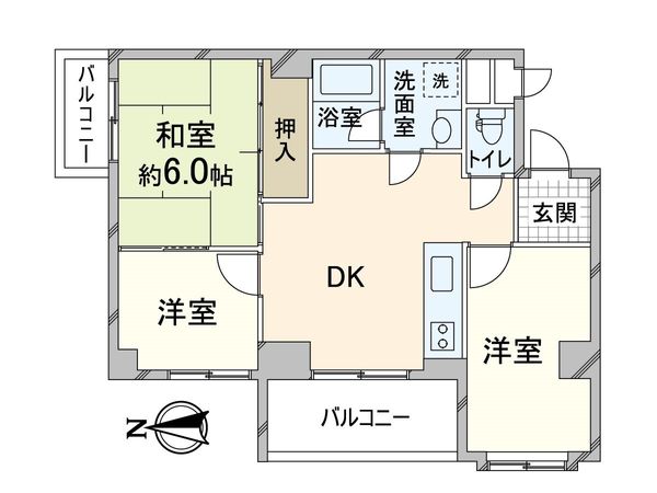 シーアイハイツ千里桃山台C棟 間取図(平面図) シーアイハイツ千里桃山台C棟 間取図(平面図)
