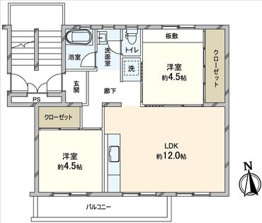 間取図(平面図)