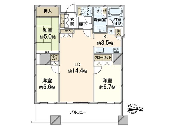 ザ・千里タワー 間取図(平面図) ザ・千里タワー 間取図(平面図)