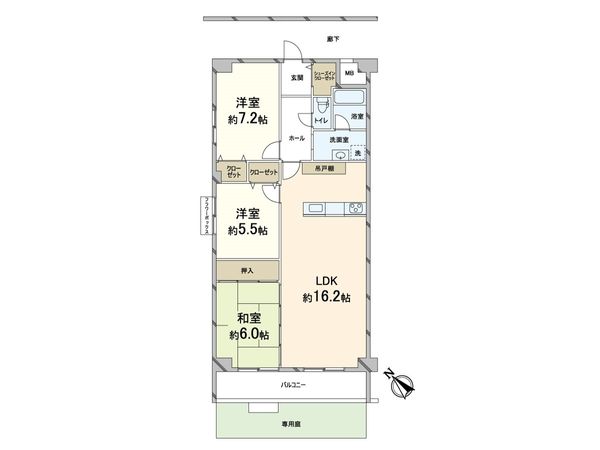 千里中央パーク・ヒルズ I棟 間取図(平面図) 千里中央パーク・ヒルズ I棟 間取図(平面図)