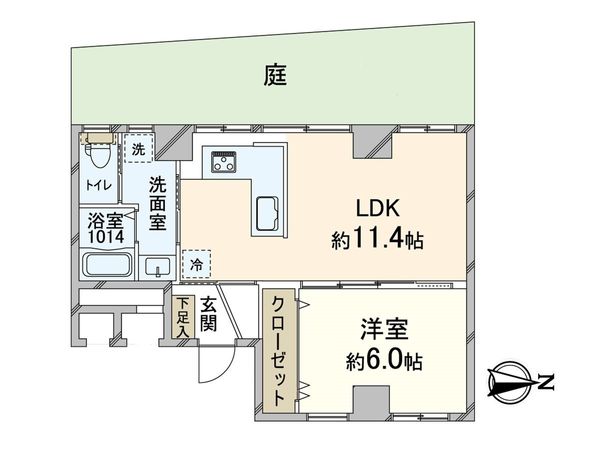 メゾン箕面 間取図(平面図) メゾン箕面 間取図(平面図)