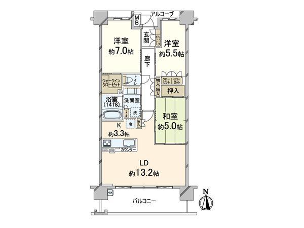 ブランズシティ千里古江台 間取図(平面図) ブランズシティ千里古江台 間取図(平面図)