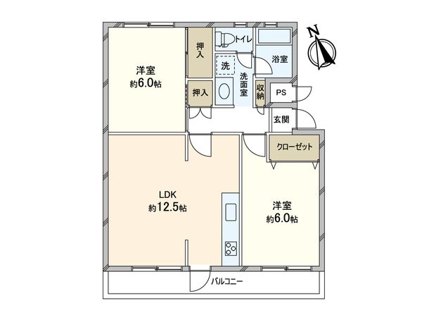 ライオンズマンションみのお A棟 間取図(平面図) ライオンズマンションみのお A棟 間取図(平面図)