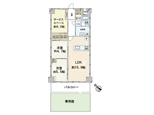 千里中央パーク・ヒルズ A棟 間取図(平面図) 千里中央パーク・ヒルズ A棟 間取図(平面図)