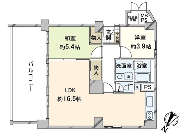 千里泉ヶ丘スカイハイツ2号棟 間取図(平面図) 千里泉ヶ丘スカイハイツ2号棟 間取図(平面図)