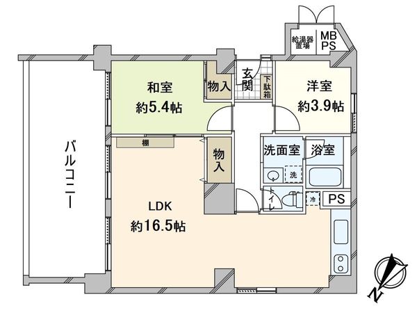 千里泉ヶ丘スカイハイツ2号棟 間取図(平面図) 千里泉ヶ丘スカイハイツ2号棟 間取図(平面図)