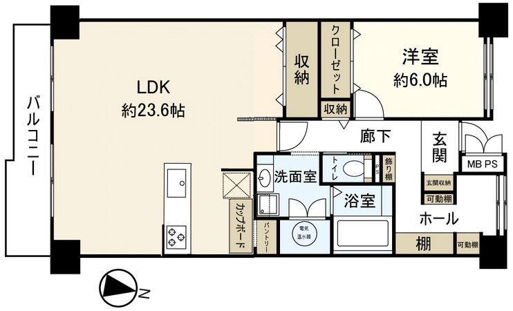 千里山田コーポラスA棟 間取図(平面図) 千里山田コーポラスA棟 間取図(平面図)