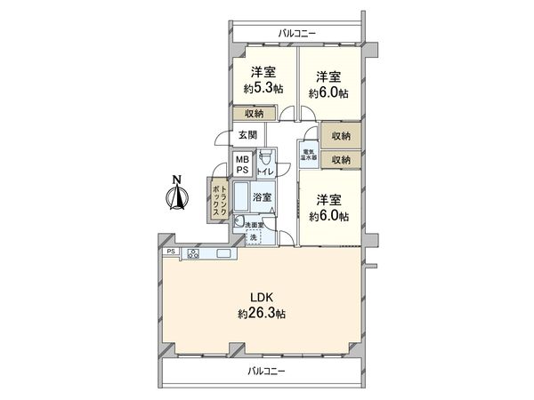 間取図(平面図)