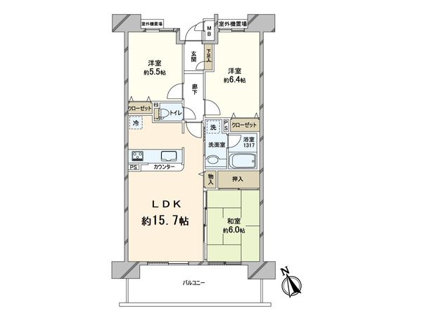 間取図(平面図)