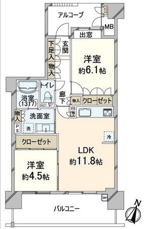 間取図(平面図)