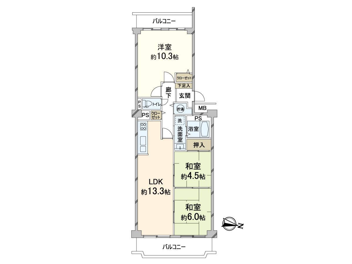 間取図(平面図)