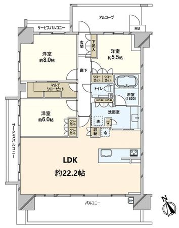 間取図(平面図)