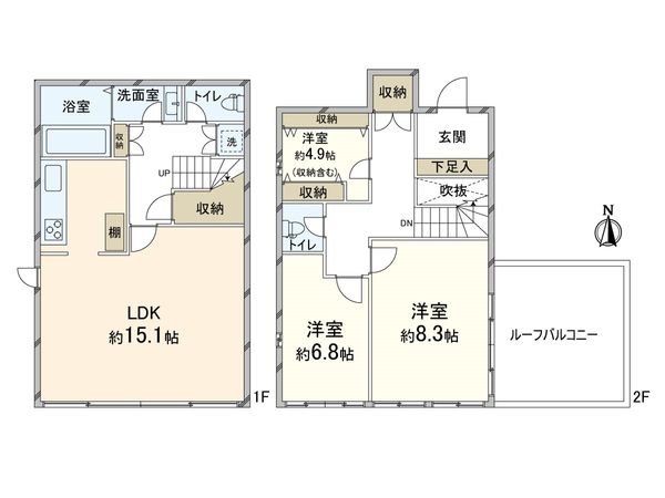 箕面アームズ 間取図(平面図) 間取図(平面図)
