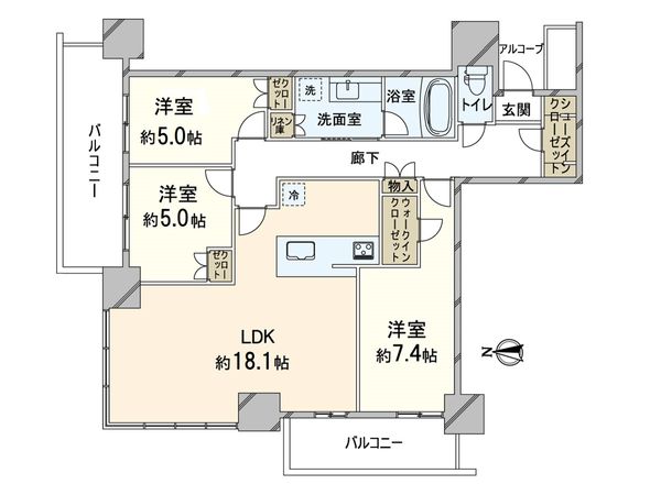 間取図(平面図)